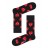 smiley heart sock